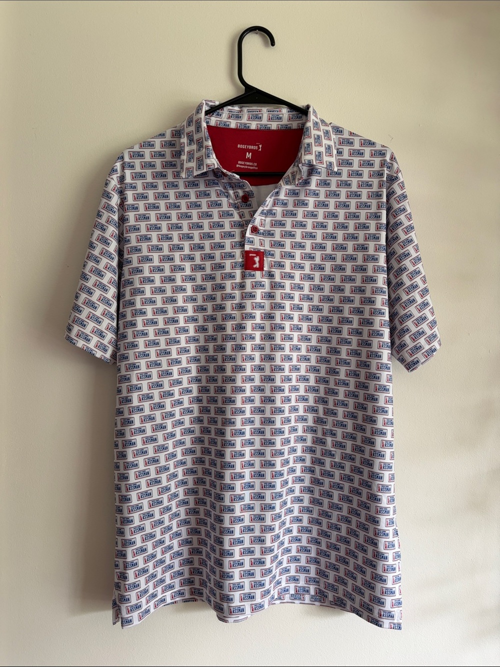 Bogey Bros Assman Golf Polo - M